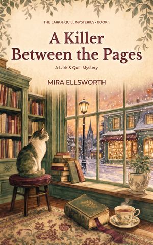 A Killer Between the Pages — A Lark & Quill Mystery book cover
